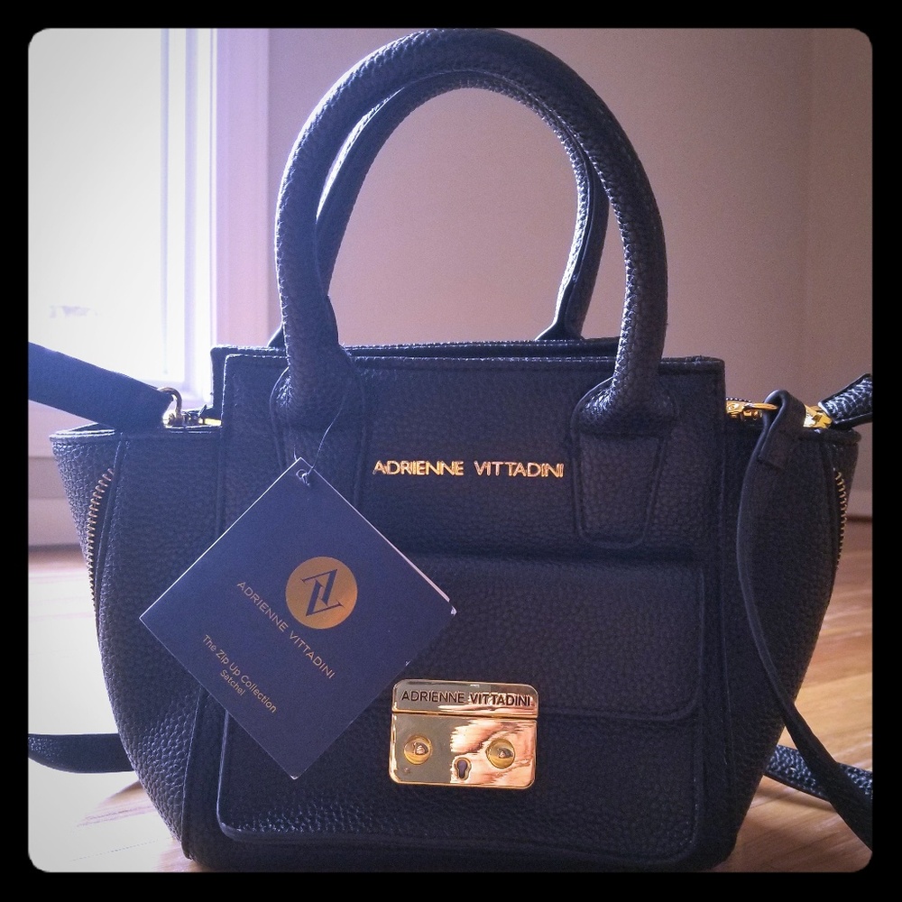 NWT Adrienne Vittadini Satchel/Structure Crossbody